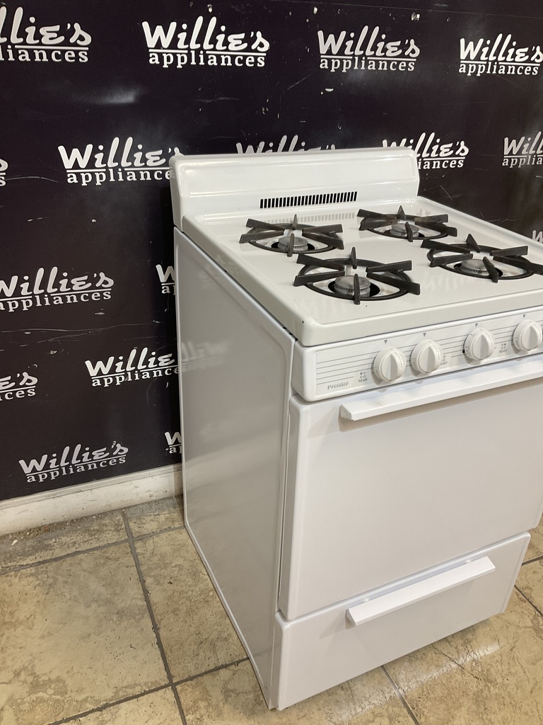 Premier Used Natural Gas Stove 24inches (White) 