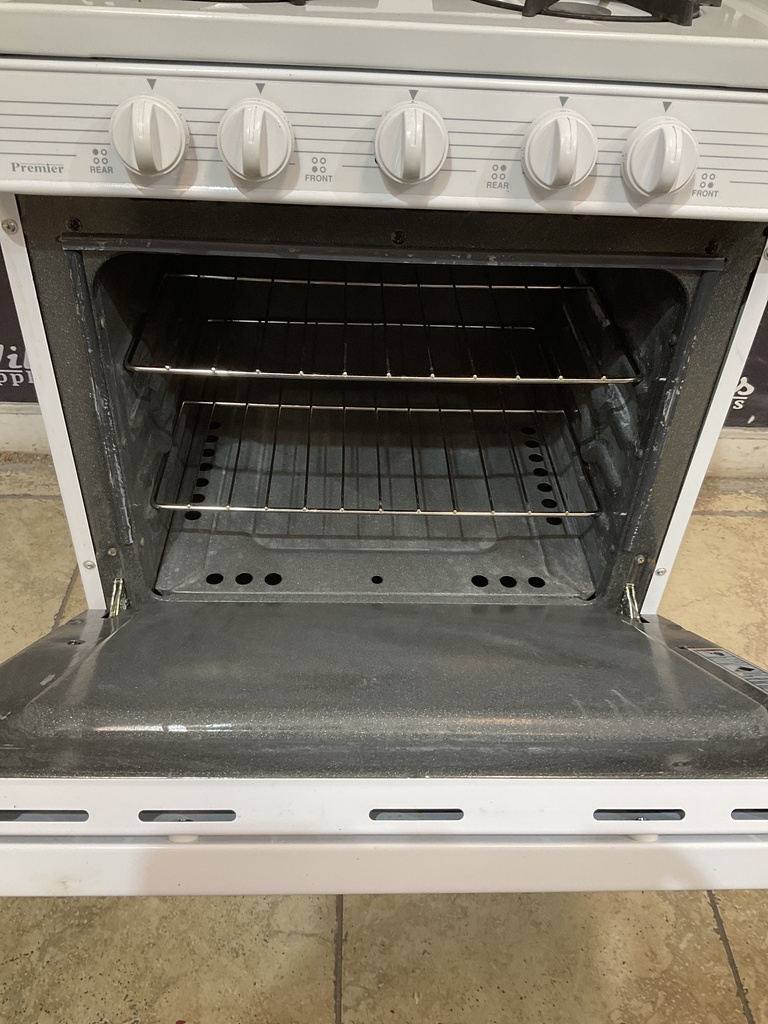Premier Used Natural Gas Stove 24inches (White) 