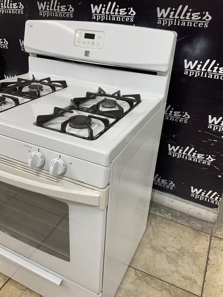 Frigidaire Used Natural Gas Stove 30inches (white)