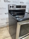 Frigidaire Used Electric Stove 220volts (40/50 AMP) 30inches {no cord} (Stainless steel) 