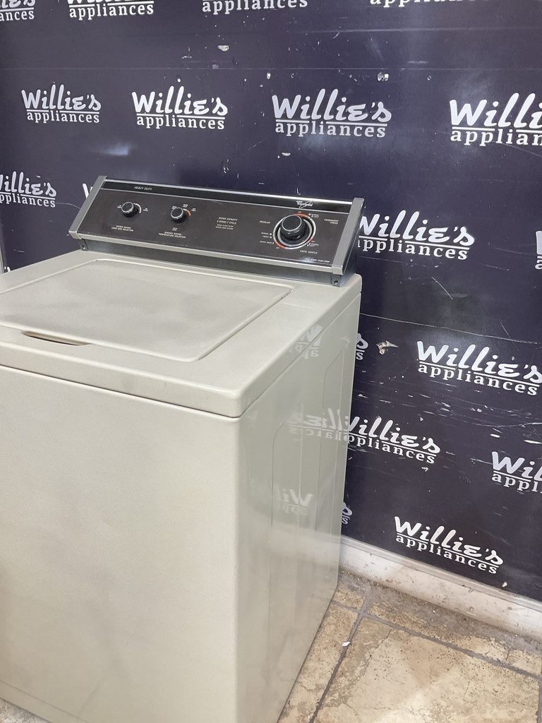 Whirlpool Used Washer Top-load 27inches (bisque) 