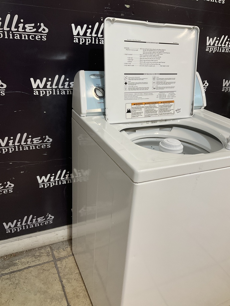 Whirlpool Used Washer Top-load 27inches (white)