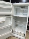 Hotpoint Used Refrigerator Top and Bottom 28x61 1/2” (White) 