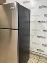 Frigidaire Used Refrigerator Top and Bottom 28x65” (Stainless Steel) 