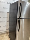 Frigidaire Used Refrigerator Top and Bottom 28 1/2” x 65” (Stainless Steel) 