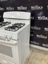 Ge Used Natural Gas Stove 30inches (white) 