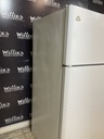 White Westinghouse Used Refrigerator Top and Bottom 30x65 1/2” (White) 