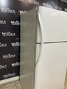 Frigidaire Used Refrigerator Top and Bottom 30x65 1/2” (White)