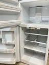 Ge Used Refrigerator Top and Bottom 30x66 (White) 