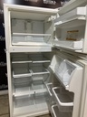 Whirlpool Used Refrigerator Top and Bottom 30 1/2” x 66 1/2” (White) 