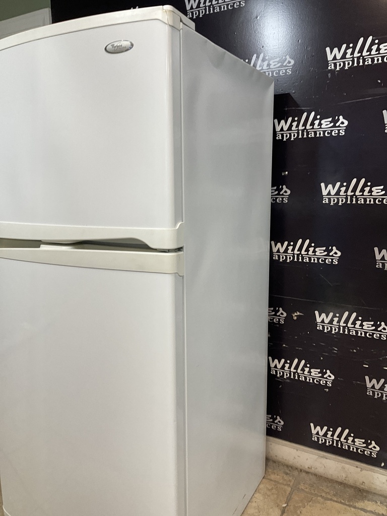 Whirlpool Used Refrigerator Top and Bottom 30 1/2” x 66 1/2” (White) 
