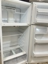Ge Used Refrigerator Top and Bottom 28x65 (white) 