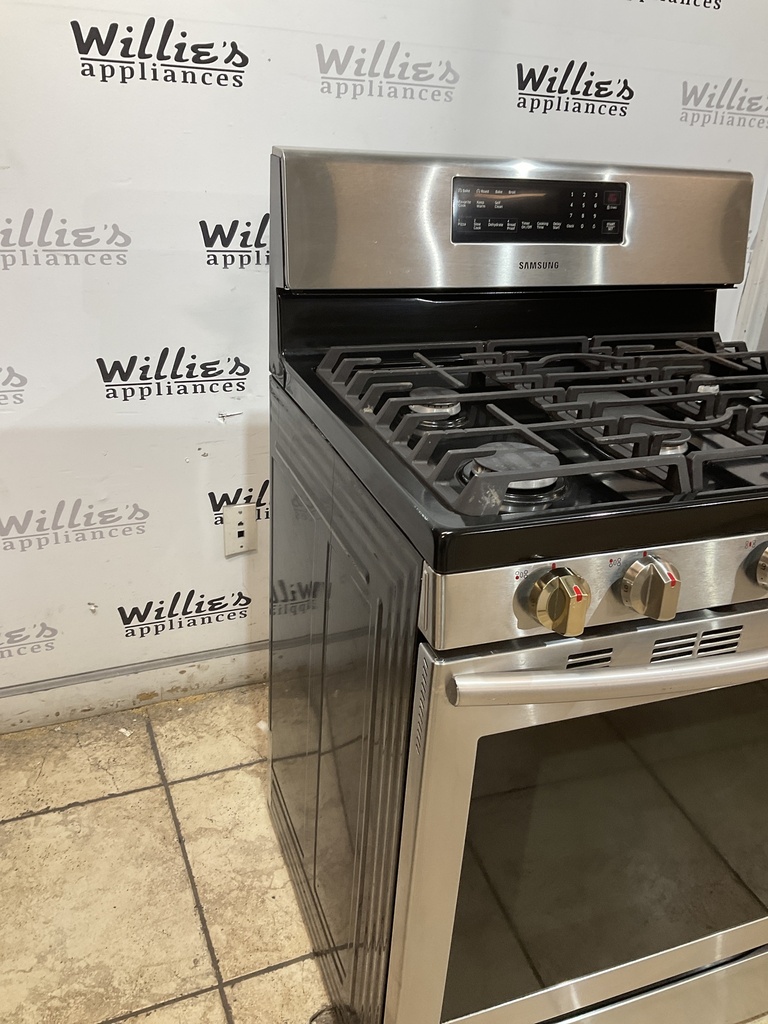 Samsung Used Natural Gas Stove 30inches (Stainless Steel) 