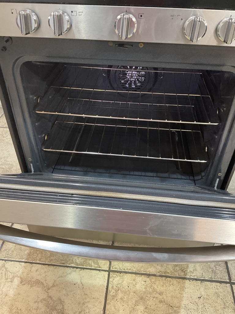 Frigidaire Used Natural Gas Stove 30inches (Stainless Steel) 