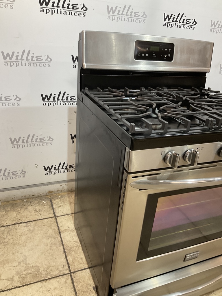 Frigidaire Used Natural Gas Stove 30inches (Stainless Steel) 