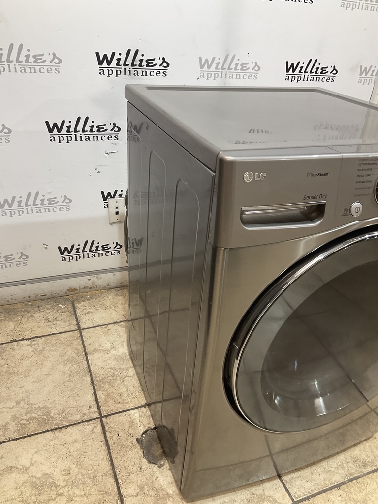 Lg Used Electric Dryer 220volts (30 AMP) 27inches (grey) 