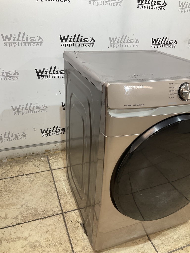Samsung Used Electric Dryer 220volts (30 AMP) 27inches {3 prong}  (Champagne) 