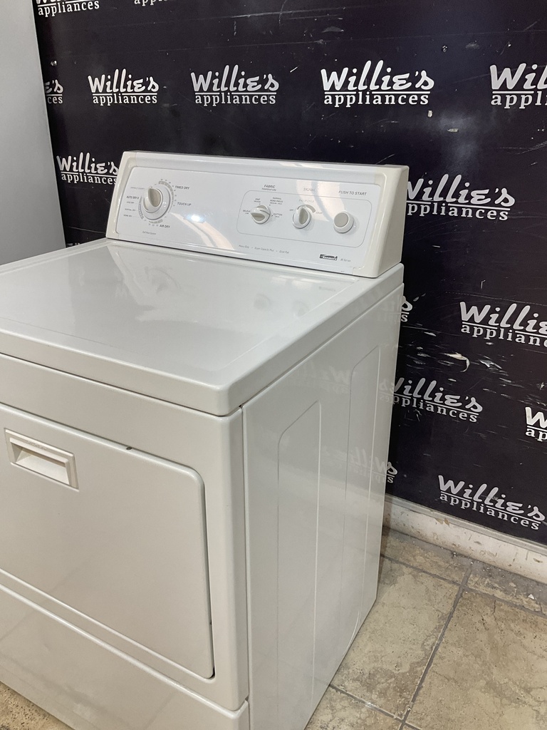 Kenmore Used Electric Dryer 220volts (30 AMP) 29inches {3 prong} (White) 
