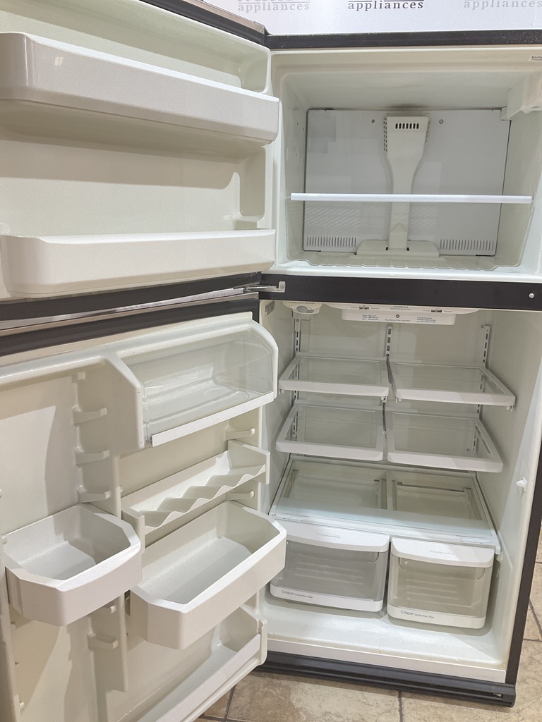 KitchenAid Used Refrigerator Top and Bottom 30x65 1/2” (Stainless Steel) 