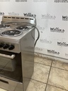 Avanti Used Electric Stove 220volts (40/50 AMP) 24inches {3 prong} (Stainless Steel) 