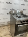 Avanti Used Electric Stove 220volts (40/50 AMP) 24inches {3 prong} (Stainless Steel) 