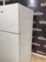 Hotpoint Used Refrigerator Top and Bottom 28x61 1/2” (White) 