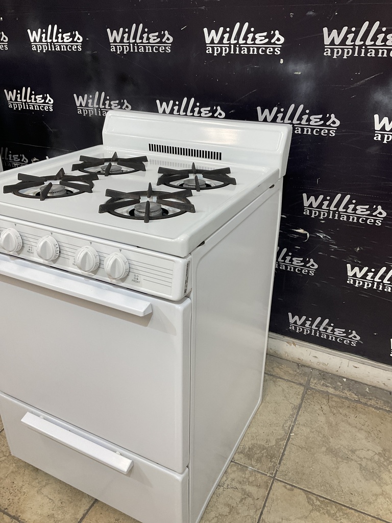 Premier Used Natural Gas Stove 24inches (White) 
