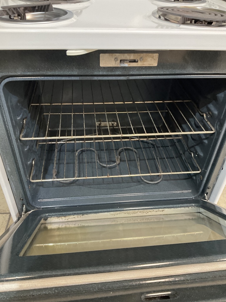 Ge Used Electric Stove 220volts (40/50 AMP) 30inches {no cord} (White) 