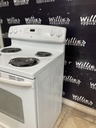 Ge Used Electric Stove 220volts (40/50 AMP) 30inches {no cord} (White) 