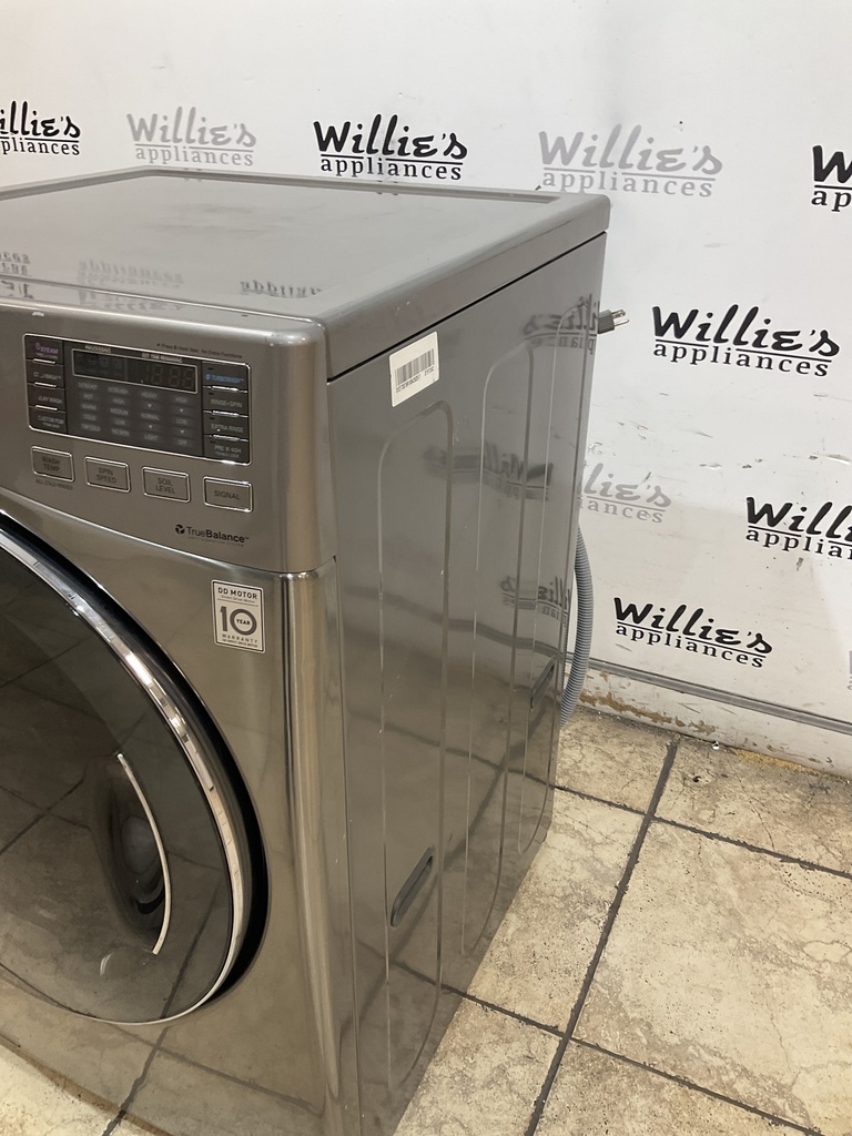 LG Used Washer Front-load 27inches (Grey) 