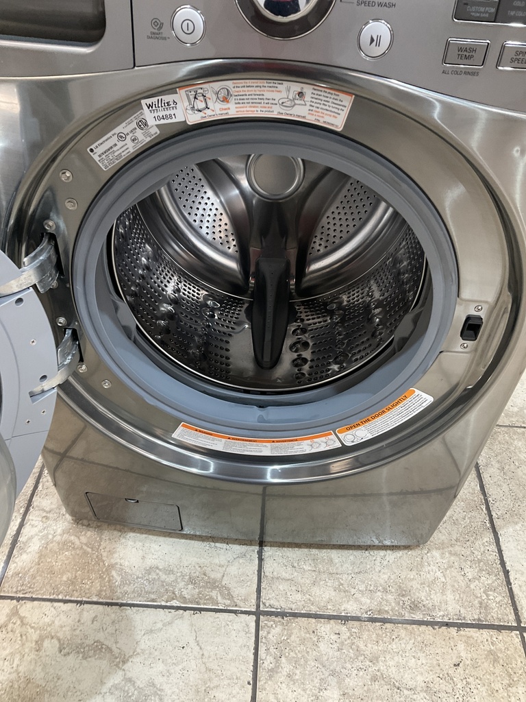 LG Used Washer Front-load 27inches (Grey) 