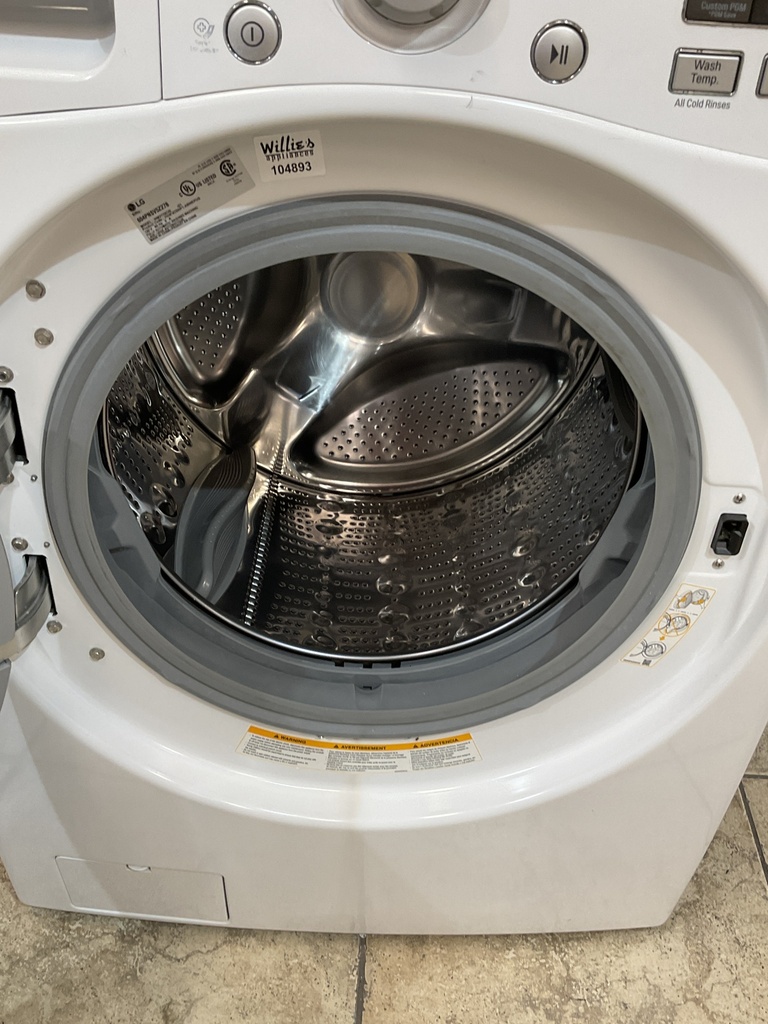 Lg Used Washer Front-load 27inches (White) 