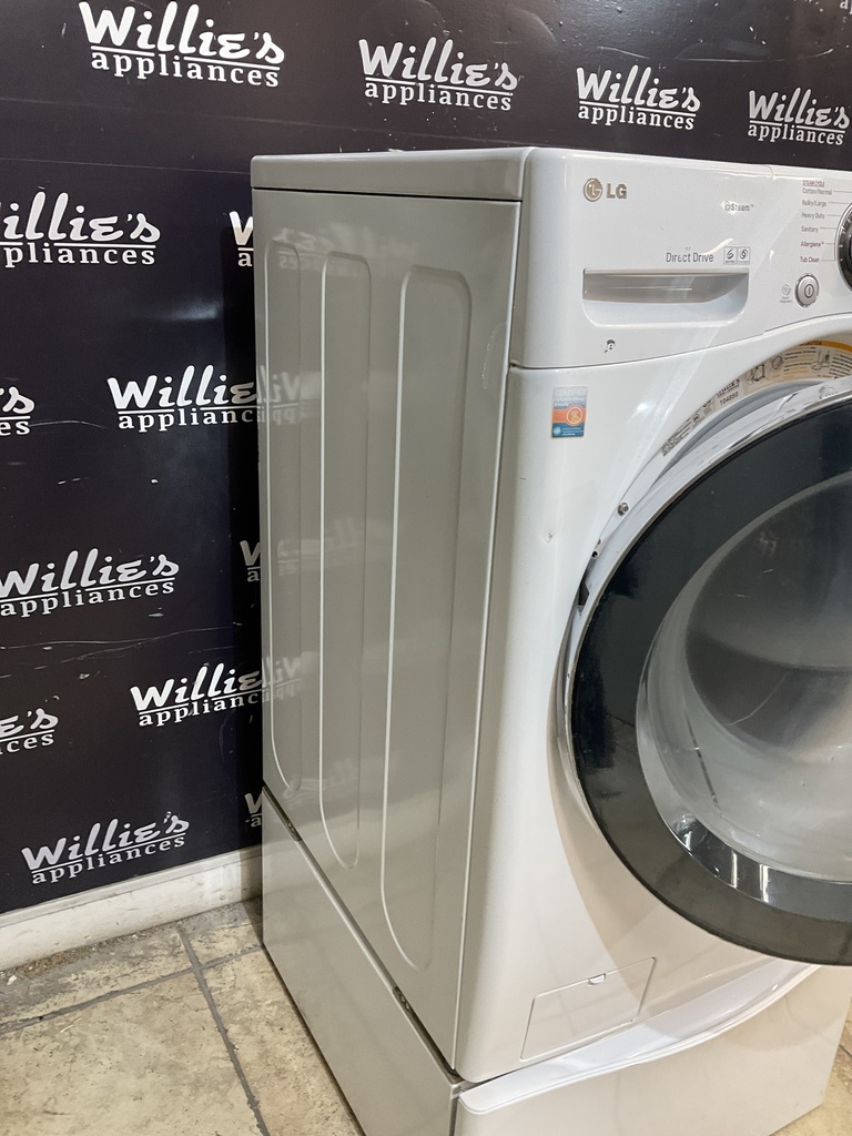 Lg Used Washer Front-load 27inches (White) 