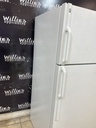 Ge Used Refrigerator Top and Bottom 28x61 1/2” (White) 