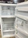 Hotpoint Used Refrigerator Top and Bottom 28x61 1/2” (White) 
