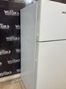Hotpoint Used Refrigerator Top and Bottom 28x61 1/2” (White) 