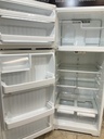 Ge Used Refrigerator Top and Bottom 28x67 1/2” (White) 