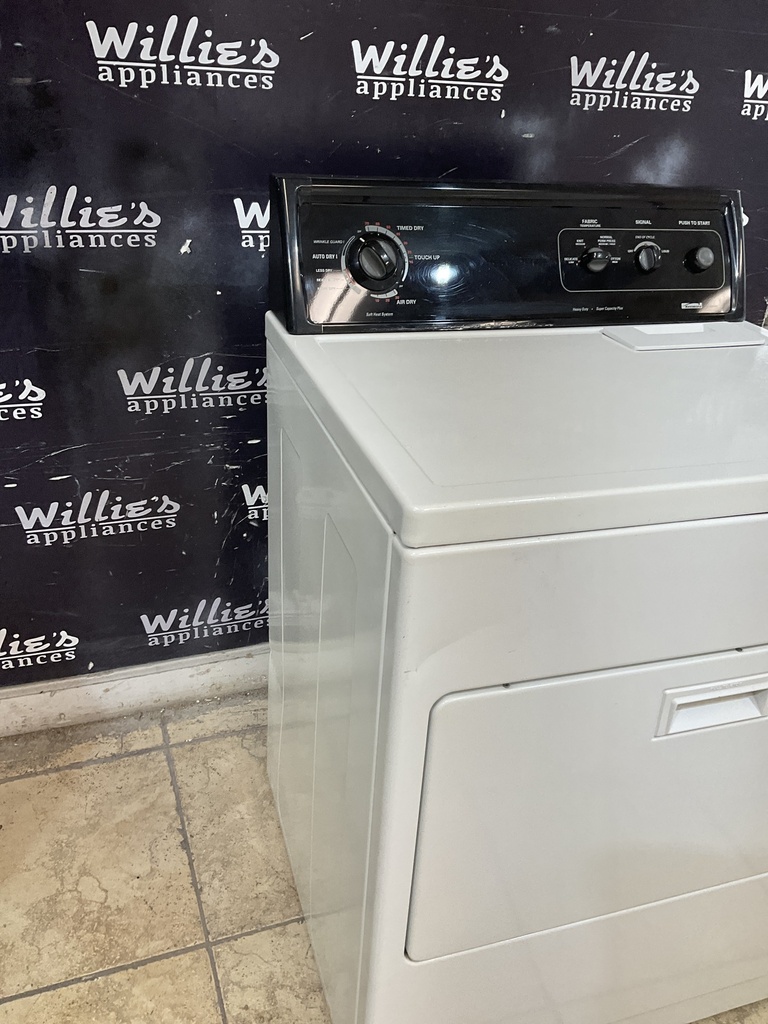 Kenmore Used Electric Dryer 220volts (30 AMP) 29inches {3 prong} (White) 