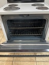 Frigidaire Used Electric Stove 220volts (40/50 AMP) 30inches {no cord} (White/Black) 