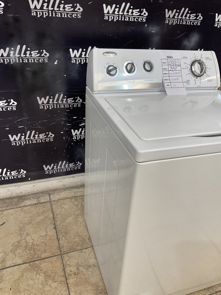 Whirlpool Used Washer Top-load 27inches (White) 