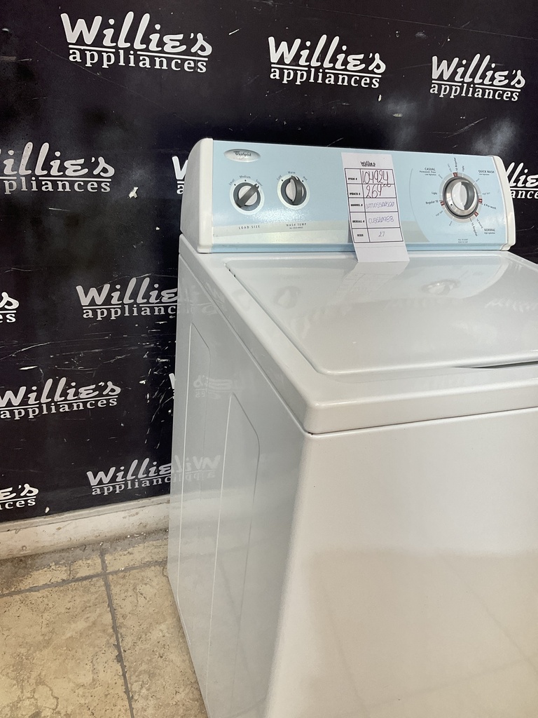 Whirlpool Used Washer Top-load 27inches (White) 