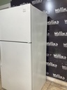 Whirlpool Used Refrigerator Top and Bottom 30x66 (White) 