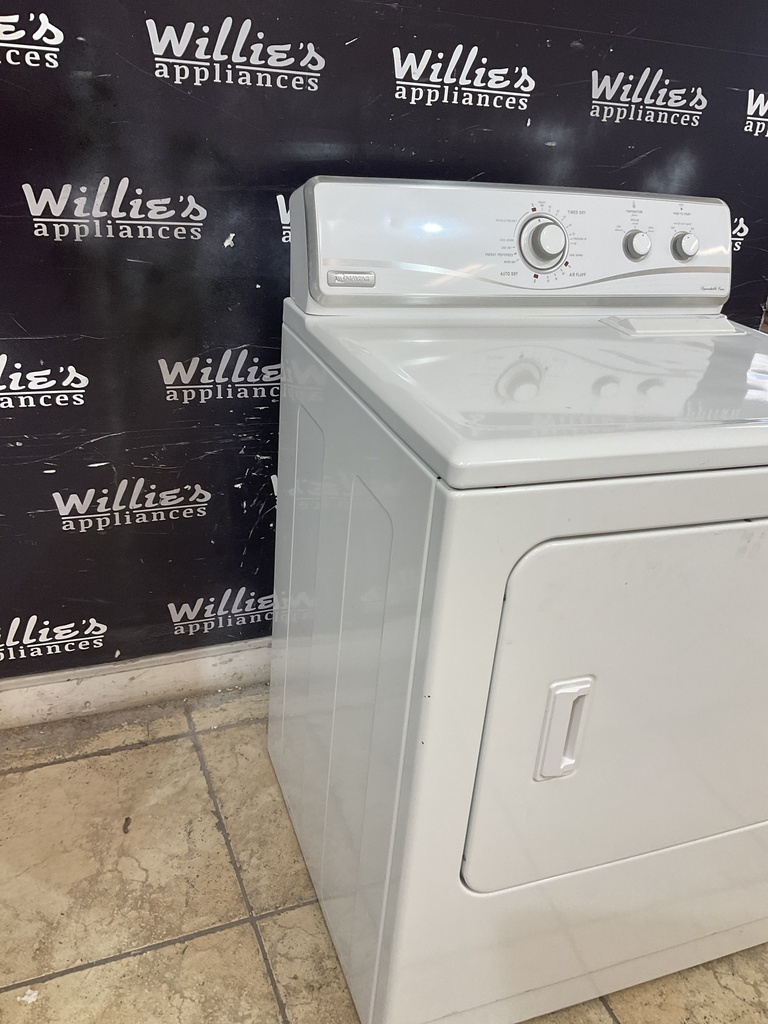 Maytag Used Electric Dryer 220volts (30 AMP) 29inches {4 prong} (white) 