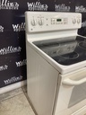 Ge Used Electric Stove 220volts (40/50 AMP) 30inches {3 prong} (Bisque) 