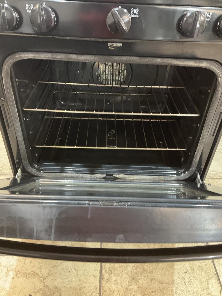 Ge Used Gas Propane Stove 30inches (Black) 