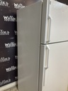 Hotpoint Used Refrigerator Top and Bottom 28x64 1/2” (White) 