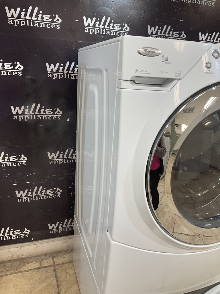 Whirlpool Used Washer Front-load 27inches (white) 