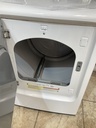 Samsung Used Electric Dryer 220volts (30 AMP) 27inches {4 prong} (white) 