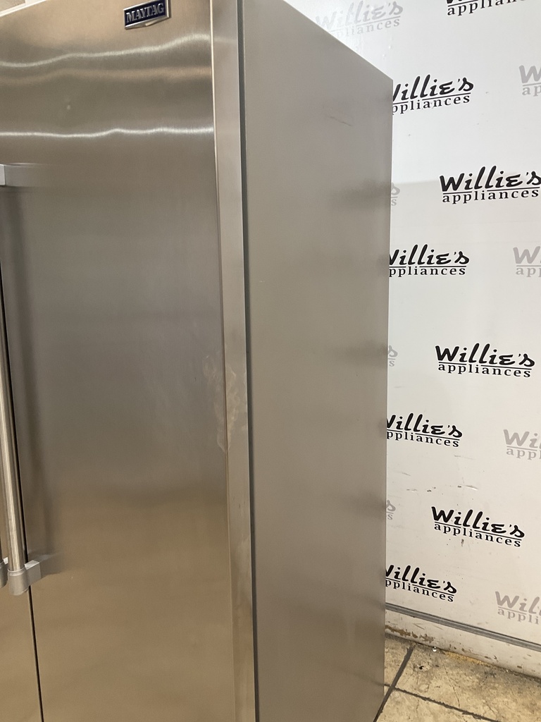 Maytag Used Refrigerator Side by Side 36x69 (Stainless Steel) 