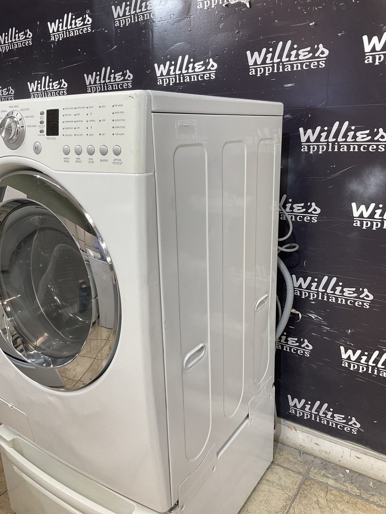 Lg Used Washer front-load 27inches (White)